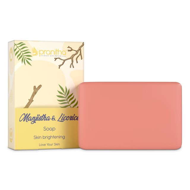 Manjistha & Licorice Cold Process Soap 100 gm